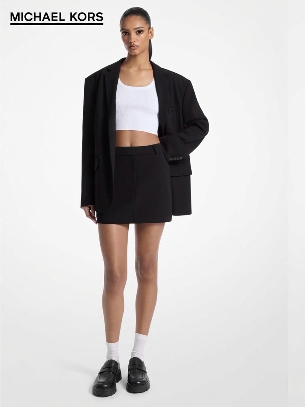 Michael Kors Black Mini Skirt NWT Size 2
